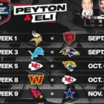 mnf schedule 2025