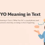 wyo meaning in text