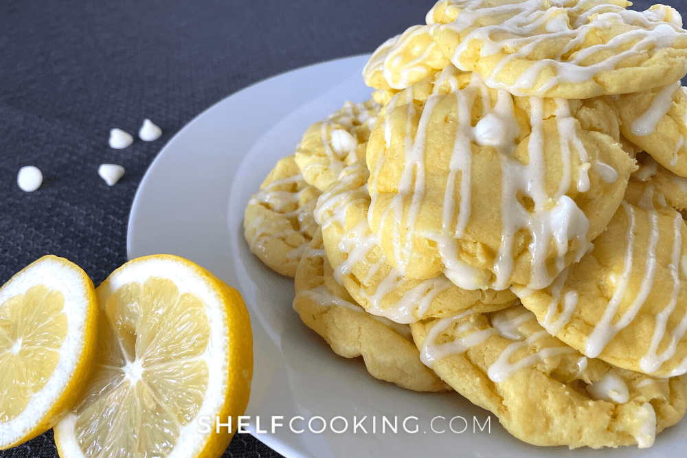 lemon cake mix cookies