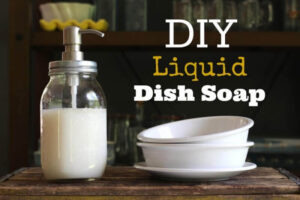 homemade dish soap